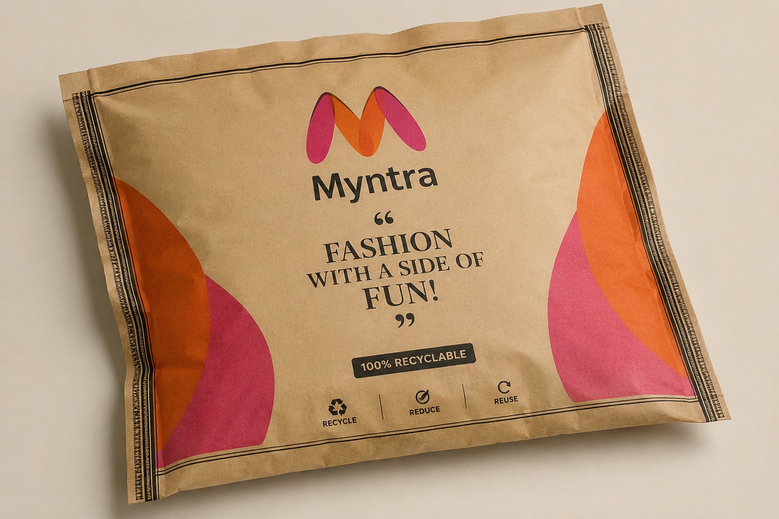 Myntra paper packaging